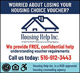 Housing Help Inc. Tall Sponsorship Banner